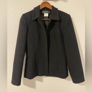 Vintage Harve Benard Wool/Alpaca Black Jacket